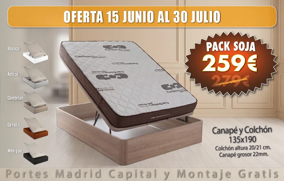 Pack SOJA 135 OFERTA del 15 de junio al 30 de julio